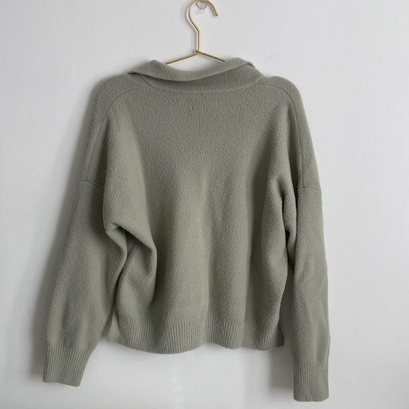 A&F Soft Collection Collared Sweater - Picture 7 of 9